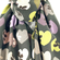 Viscose Scarf Army Green With Hearts