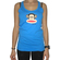 Paul Frank women's tank-top Julius head in royal blue