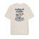 Kaotiko Walking On Sunshine Organic Cotton T-shirt Cream