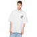 Kaotiko Washed Ice Cream T-shirt White
