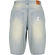 Karl Kani OG Denim Baggy Shorts Bleached Blue