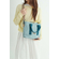 Lefrik Strata Mini Tote Bag Ripstop Sky Blue