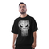Cotton Division Oversize T-Shirt The Punisher Marvel - Gunshot Skull