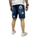 Publik Denim Clouds Denim Shorts Blue