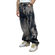 Tie-Dye Baggy Jeans Black