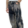 Tie-Dye Baggy Jeans Black