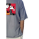 Bigbong Oversize T-shirt Mickey Mouse Square Grey