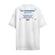 Cotton Division Jaws Tye and Dye Oversize T-shirt White