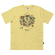 The Dudes Organic Cotton T-shirt Dudland Custard
