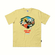The Dudes Organic Cotton T-shirt Inner World Custard