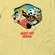 The Dudes Organic Cotton T-shirt Inner World Custard