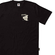 The Dudes Organic Cotton T-shirt Boohoobs Black