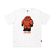 The Dudes Organic Cotton T-shirt I'm Hot Off White