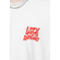 Kaotiko Lazy T-shirt Washed White