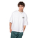 Kaotiko Life Is Short Organic Cotton T-shirt White