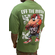 Oversize T-shirt - Off The System Green