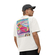 Cotton Division Oversize T-shirt White Back To The Future Hoverboard Far Out
