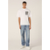 Alcott Boxy Fit T-shirt One Piece Monkey D. Luffy White