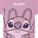 Difuzed Lilo & Stitch T-Shirt Angel Pink