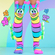 Madmia Caterpillar High Socks