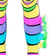 Madmia Caterpillar High Socks