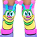 Madmia Caterpillar High Socks