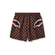 Sprayground Peeking Character Check Swim Shorts