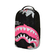 Sprayground Shark Central Sorbet Hand Painted Cotton Backpack