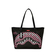 Sprayground Shark Central Breakup Check Sorbet Grey Tote