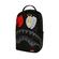 Sprayground Black Removable Eyes Backpack