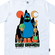 The Dudes Organic Cotton T-shirt The Bassist White