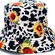Reversible Bucket Hat Yellow Flower