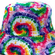 Reversible Bucket Hat Tie Dye Light Purple