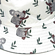 Reversible Bucket Hat Koala White