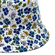 Reversible Bucket Hat Floral Print Blue
