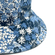 Reversible Bucket Hat Floral Print Light Blue