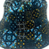 Reversible Bucket Hat Vintage Print Sapphire