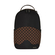 Sprayground The Hero Black Brown Check Backpack