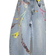 Painted Balloon Jeans Blue