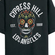 Amplified Oversized T-shirt Cypress Hill Floral Skull Black