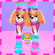 Madmia Paw Patrol Skye High Socks