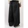 Kaotiko Dandy Wide Leg Unisex Trousers Black