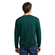 Lee Patch Logo Crew Sweatshirt Jade Forest