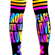 Madmia Peace Love Dance High Socks