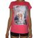 Bigbong γυναικείο t-shirt φούξια με πατσγουόρκ στάμπα