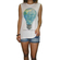 Bigbong women's sleeveless top with light bulb idea print