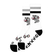 American Socks Mid High Socks Cerberus
