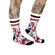 American Socks Mid High Socks Eyeblast