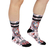American Socks Mid High Socks Feline Hearts