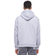 Karl Kani Chest Signature Zip Hoodie Grey